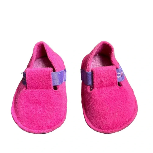 Crocs Kids Classic Slipper Comfortable Slip On Fuzzy Slippers  Candy Pink c5 - Picture 13 of 13